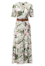 Load image into Gallery viewer, = K Design  - Y132 MAXI DRESS WITH BELT
