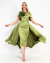 Load image into Gallery viewer, Kevan Jon - Kris Bardot & Overskirt - Olive