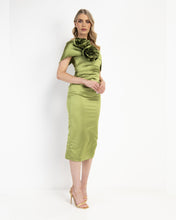 Load image into Gallery viewer, Kevan Jon - Kris Bardot & Overskirt - Olive