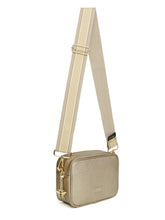 Load image into Gallery viewer, Alice Wheeler AW6028 Bronze Soho Cross Body Bag with dual straps, two zipped compartments, and internal pocket – stylish bronze crossbody handbag for everyday wear.