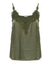 Load image into Gallery viewer, CREAM - ANNA TOP - OLIVE