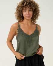 Load image into Gallery viewer, CREAM - ANNA TOP - OLIVE