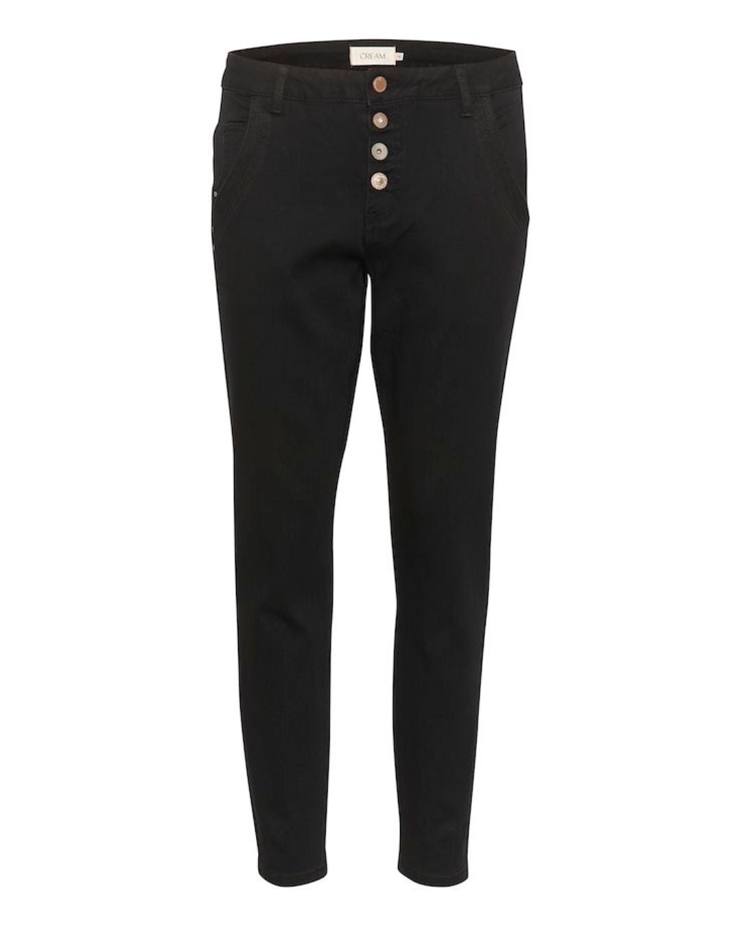 CREAM – SORYA 7/8 JEANS BAILY FIT– BLACK