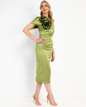 Load image into Gallery viewer, Kevan Jon - Kris Bardot & Overskirt - Olive