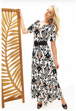 Load image into Gallery viewer, * K Design  - Y339 MAXI DRESS WITH BELT
