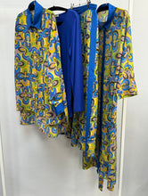 Load image into Gallery viewer, Malissa J - WF2190 - SHIRT / DRESS BLUE MULTI
