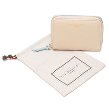 Load image into Gallery viewer, ebw3501 zipper purse stone / lt blue