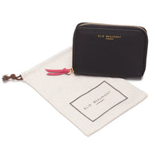 Load image into Gallery viewer, ebw3502 zipper purse black / berry