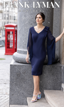 Load image into Gallery viewer, Frank Lyman - Midnight Blue Knit Dress - 239147
