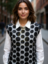 Load image into Gallery viewer, Malissa J WF2616 Black Mesh Tank Top