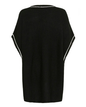 Load image into Gallery viewer, CREAM - RAMS KNIT PONCHO