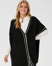 Load image into Gallery viewer, CREAM - RAMS KNIT PONCHO