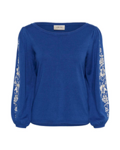 Load image into Gallery viewer, CREAM - VILLEA BOATNECK PULLOVER