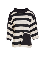 Load image into Gallery viewer, NAYA - NAW25 269 High Neck Stripped Top