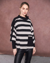 Load image into Gallery viewer, NAYA - NAW25 269 High Neck Stripped Top