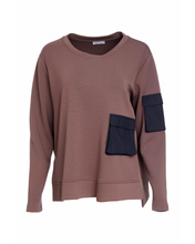 Load image into Gallery viewer, NAYA - NAW25 132 Sweatshirt Contrast Pocket