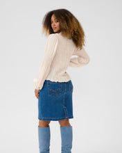 Load image into Gallery viewer, CREAM - HENVA BLOUSE - ANCIENT SCROLL