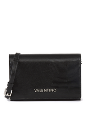 Load image into Gallery viewer, Black handbag with a crossbody strap