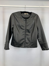 Load image into Gallery viewer, Malissa J - Koo - WF1275 Faux Leather Jacket