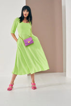 Load image into Gallery viewer, Kate Cooper KCS23118  - DRESS 3/4 SLEEVE - LIME
