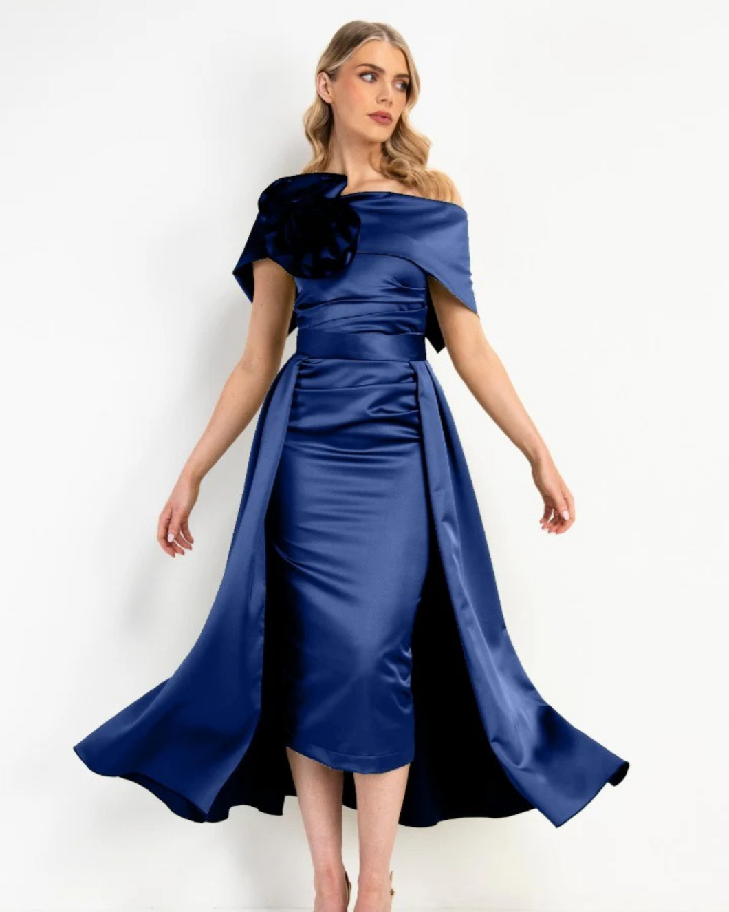 Kevan Jon - Kris Bardot & Overskirt - Navy