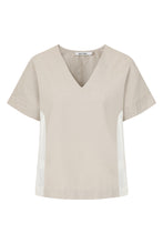 Load image into Gallery viewer, Alice Collins - OLIVIA Stripe V Top
