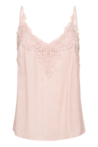 CREAM - ANNA TOP - SEPIA ROSE