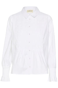 CREAM - ADELINE SHIRT - WHITE