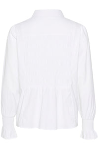 CREAM - ADELINE SHIRT - WHITE