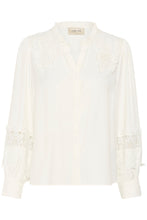 Load image into Gallery viewer, CREAM - LUNA BLOUSE - WHITE
