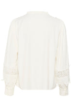 Load image into Gallery viewer, CREAM - LUNA BLOUSE - WHITE
