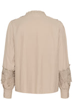 Load image into Gallery viewer, CREAM - LUNA BLOUSE - MINK
