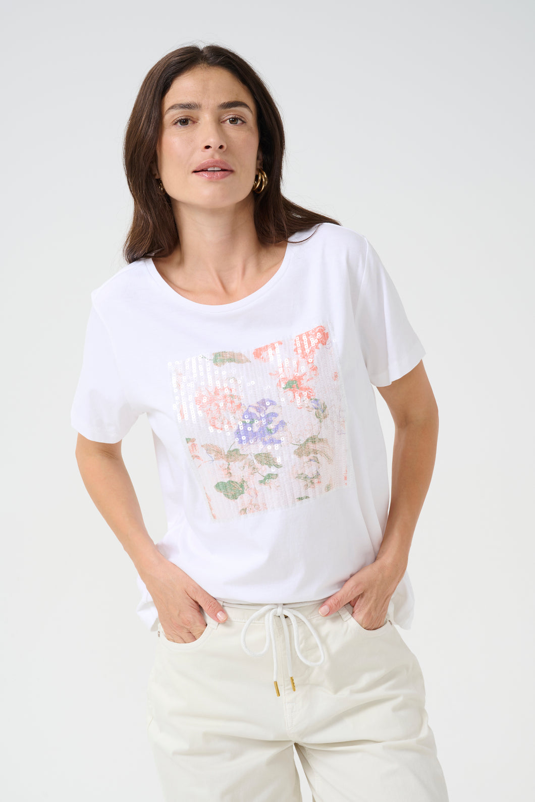 CREAM - Tria T shirt