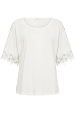 Load image into Gallery viewer, CREAM - LIVY T SHIRT - WHITE
