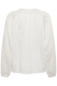 CREAM - BARBARA SHIRT - WHITE