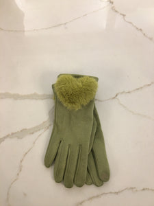 ZELLY 4004023 FAUX FUR GLOVE