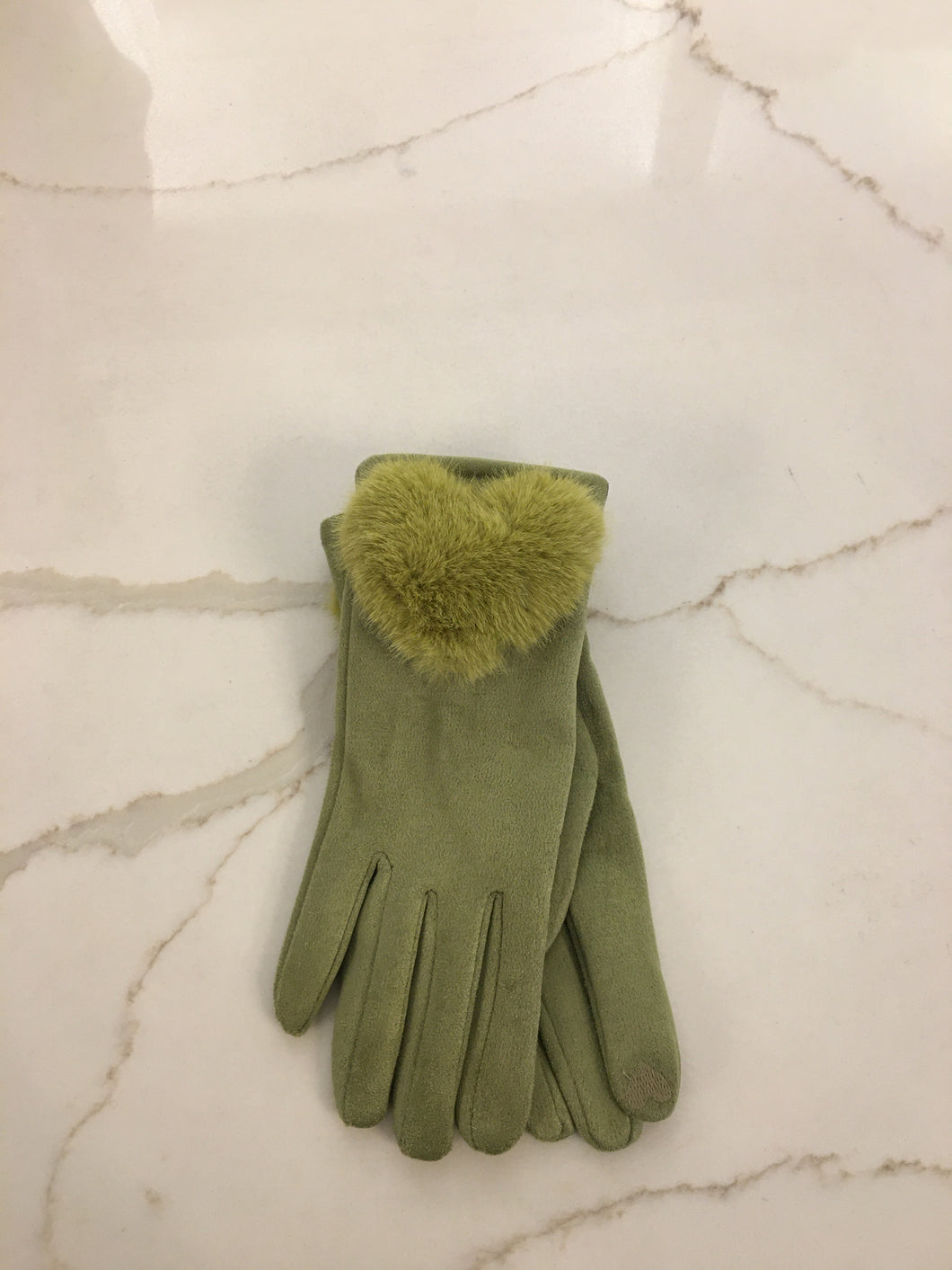 ZELLY 4004023 FAUX FUR GLOVE