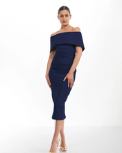 Load image into Gallery viewer, Kevan Jon - Kyoto Knee Dress - Black
