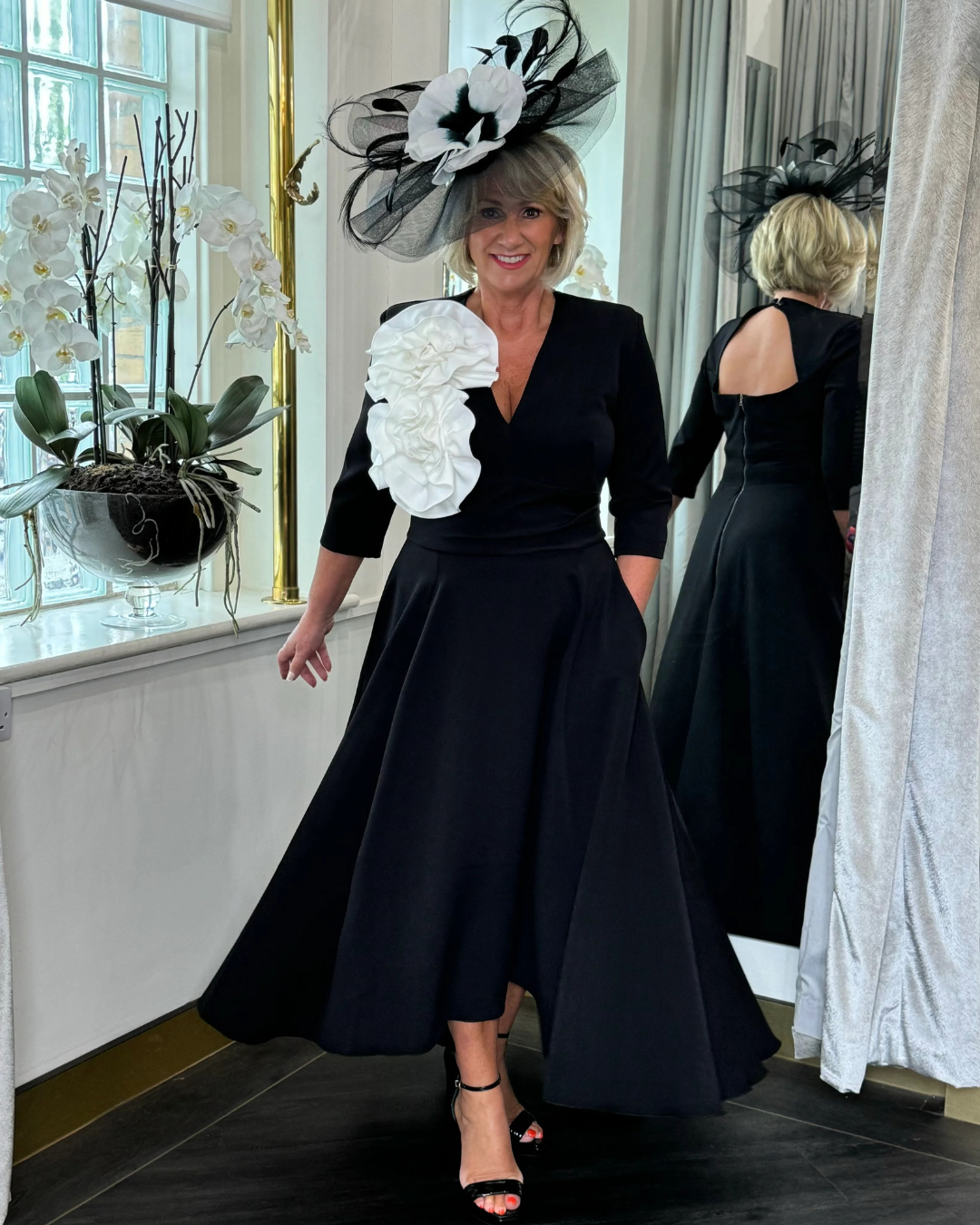 Kevan Jon - Betty B - Black / Ivory