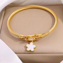 Load image into Gallery viewer, ‼️ 1 left ‼️ PCHA -  Bangle 606 Gold / Cream

