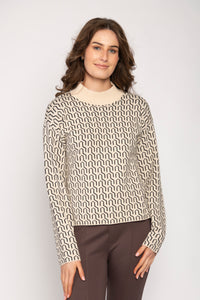 JESSICA GRAAF - 28543 CREAM JUMPER