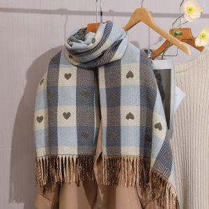 QB - PCHA - WS019 - LOVE HEART SCARF