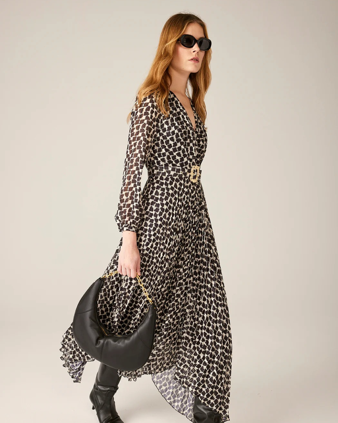 ‼️ 1 left ‼️ size 14 - Carla Ruiz - 51072 - PLEATED DRESS