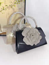 Load image into Gallery viewer, PCHA  S0020 - Rose Flower Bag - Gold
