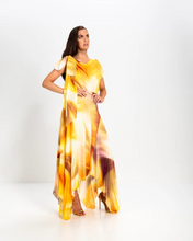 Load image into Gallery viewer, Kevan Jon - Emilia Pleat - Sorbet Crepe Lemon
