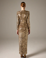 Load image into Gallery viewer, ‼️ 1 left ‼️ Size 12 - Carla Ruiz - 51051 - SEQUIN DRESS
