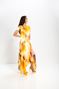 Kevan Jon - Emilia Pleat - Sorbet Crepe Lemon