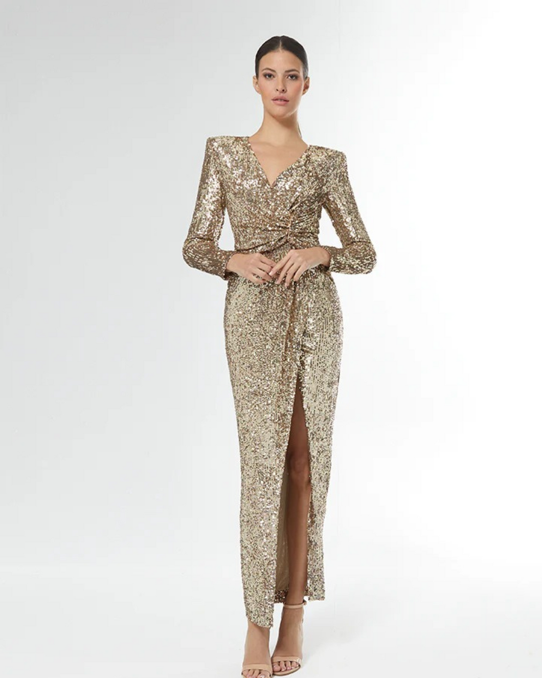 ‼️ 1 left ‼️ Size 12 - Carla Ruiz - 51051 - SEQUIN DRESS
