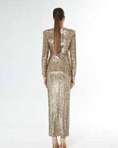 ‼️ 1 left ‼️ Size 12 - Carla Ruiz - 51051 - SEQUIN DRESS
