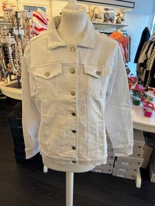 PINNS - 589JK - WHITE JACKET